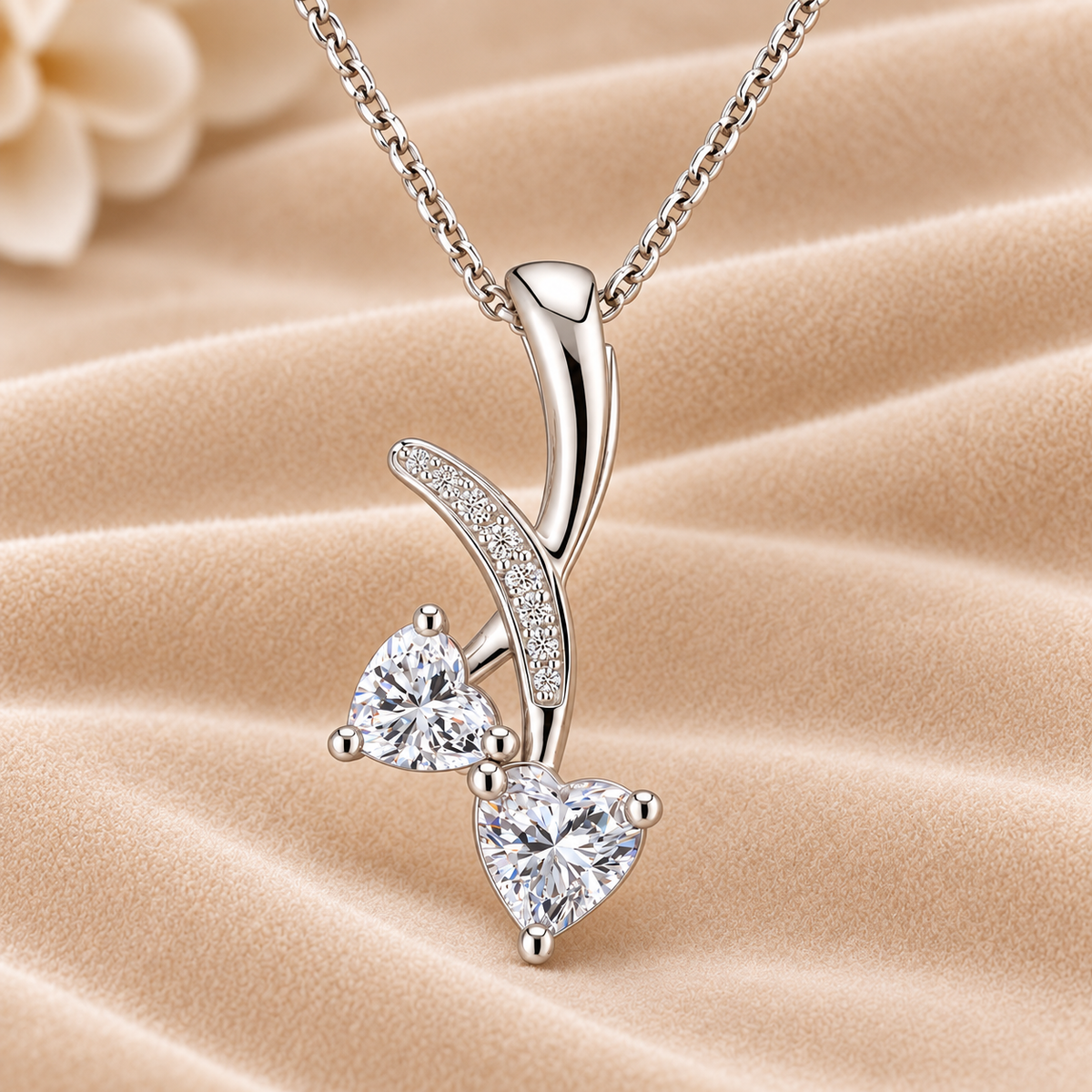 Heart Diamond Pendant