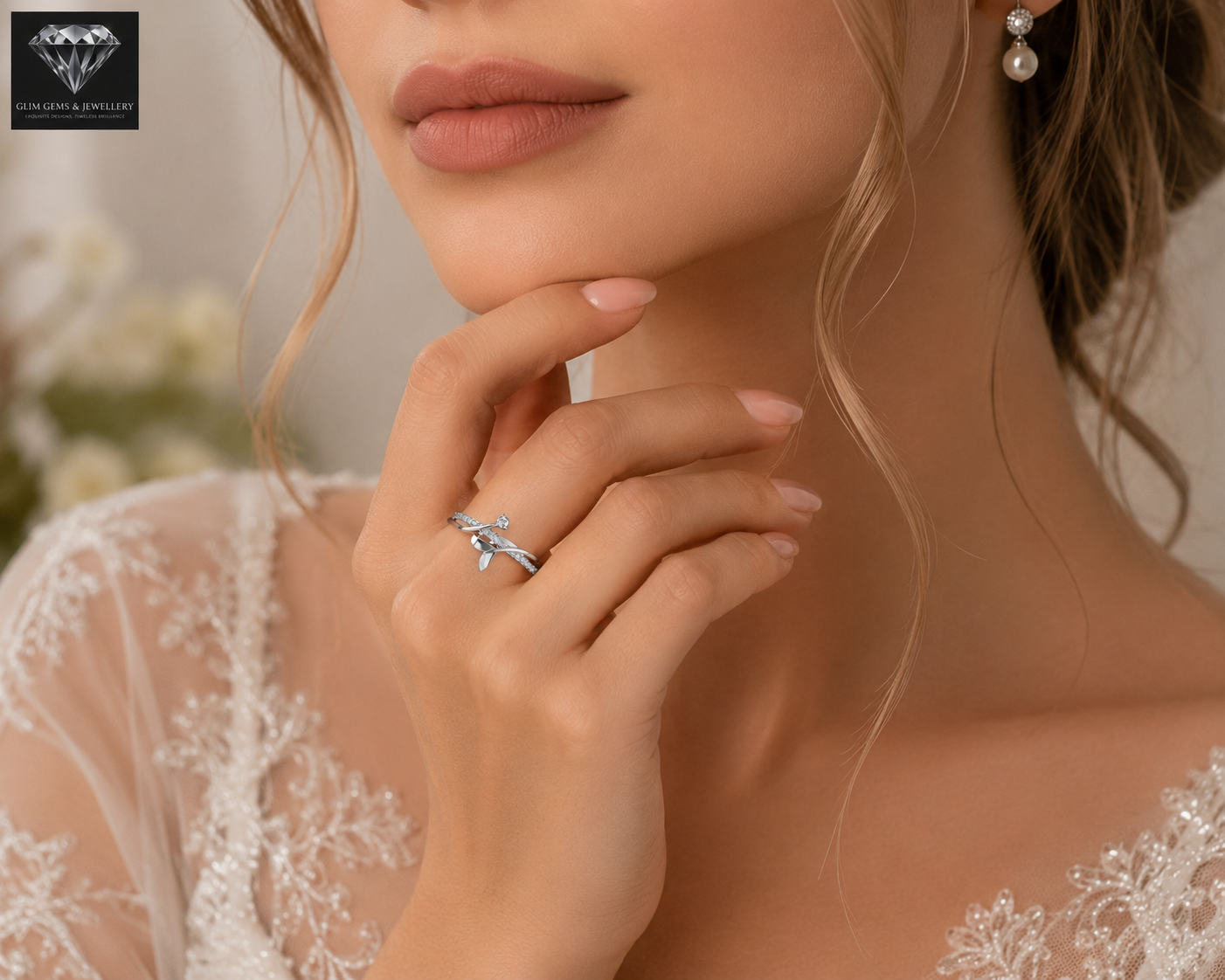 Twist & Loop Diamond Ring