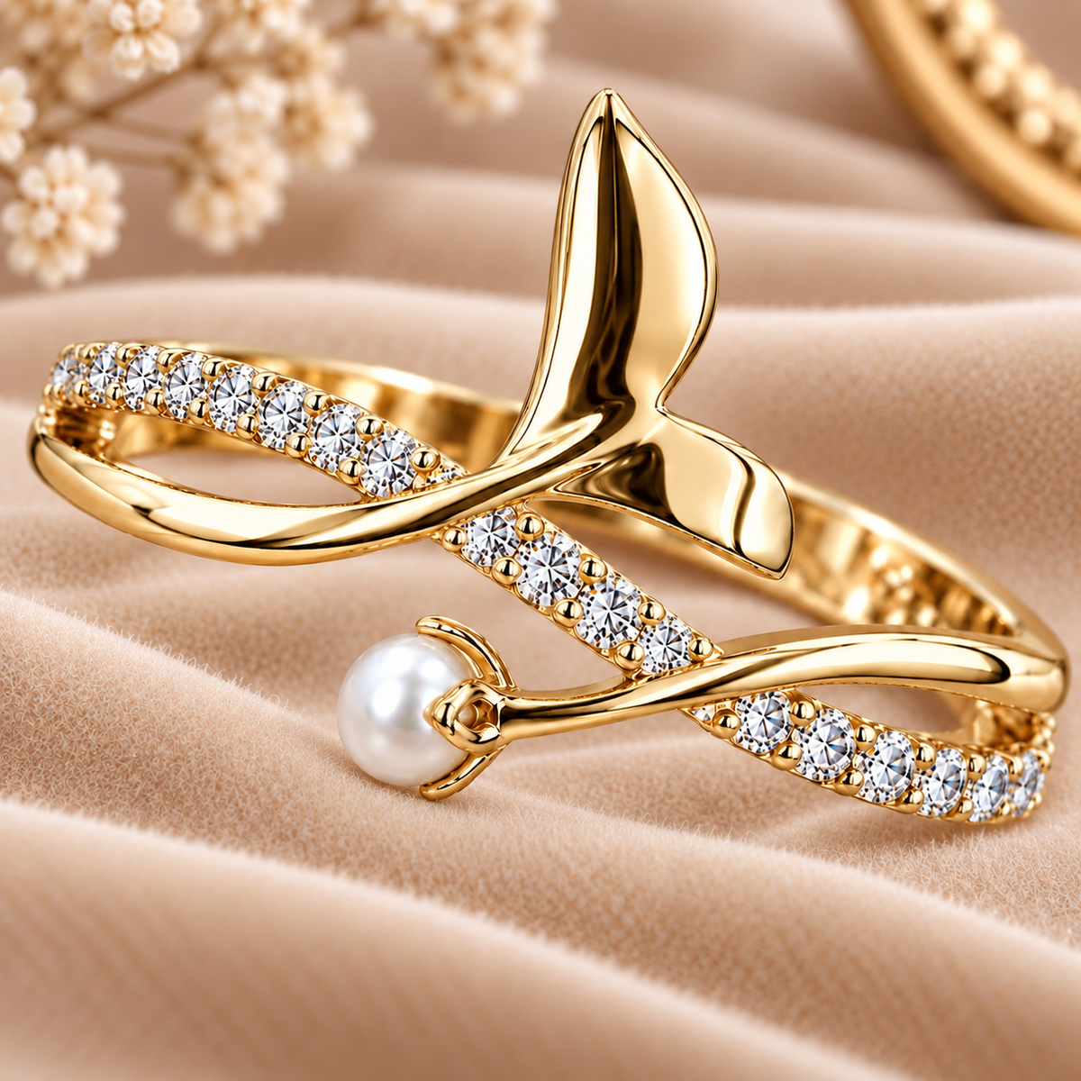 Twist & Loop Diamond Ring