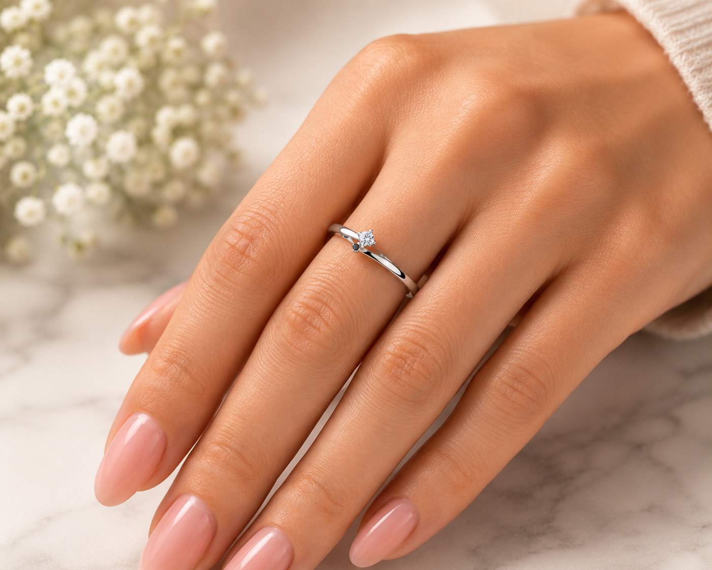 Solitaire Diamond Ring