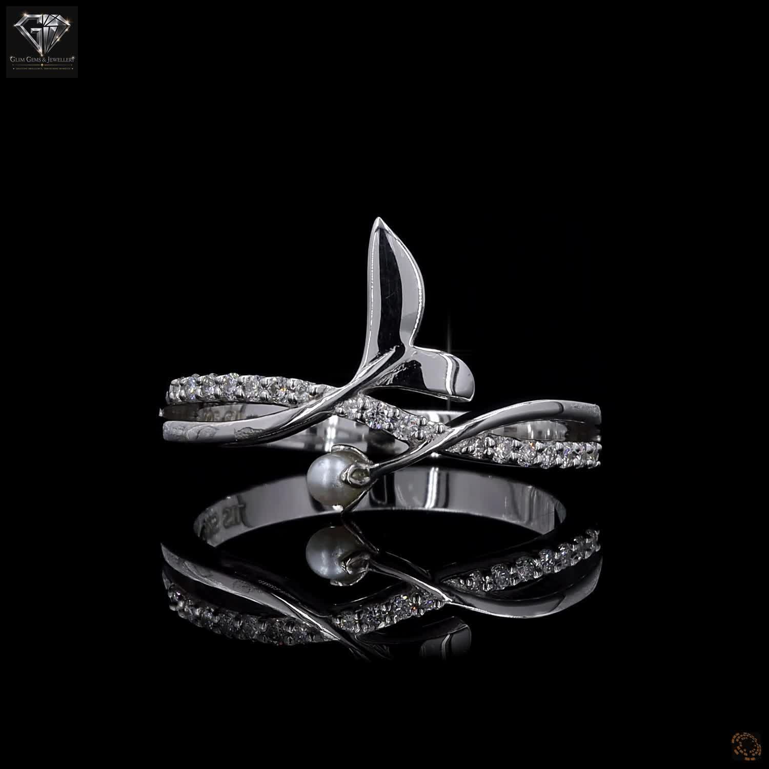 Twist & Loop Diamond Ring