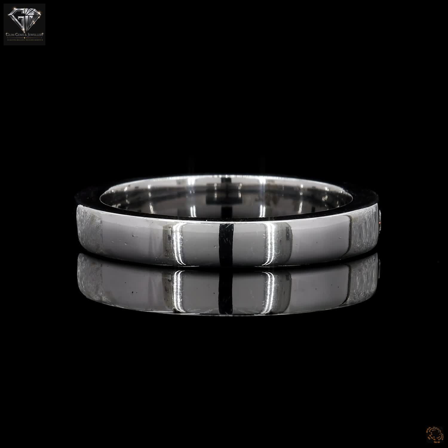 Round Diamond Band Ring