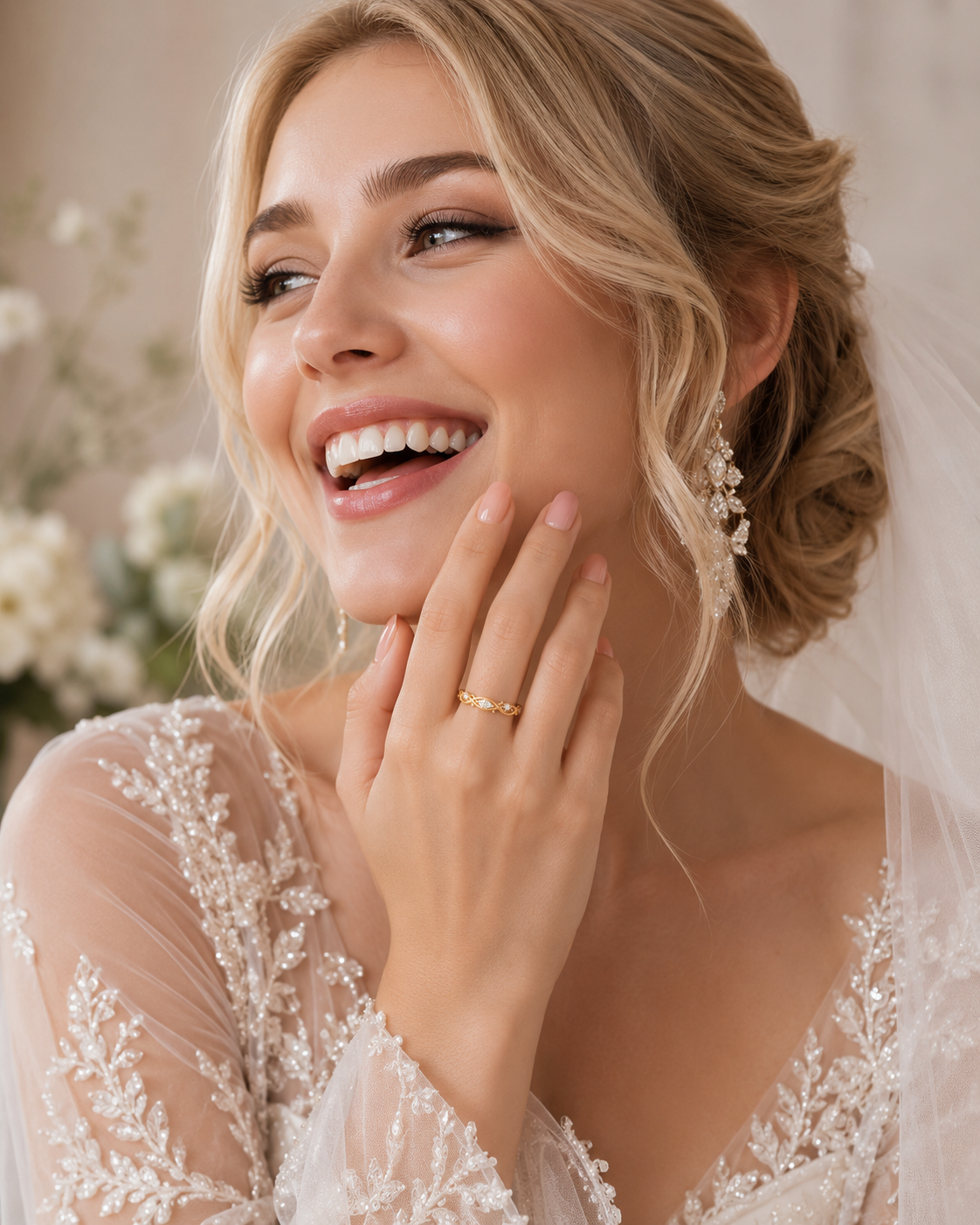 Marquise Diamond Twist Ring