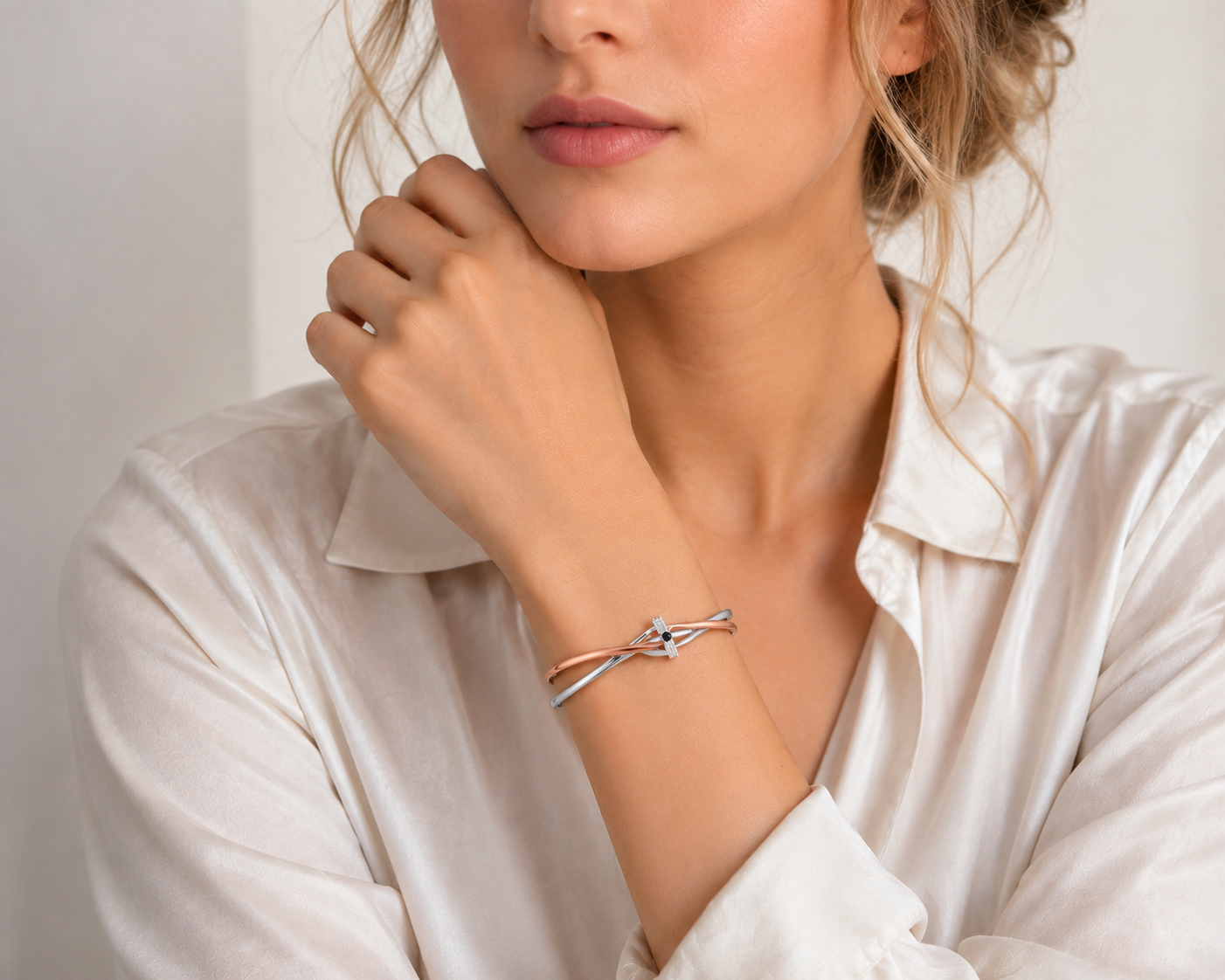 Two-Tone Diamond Ring